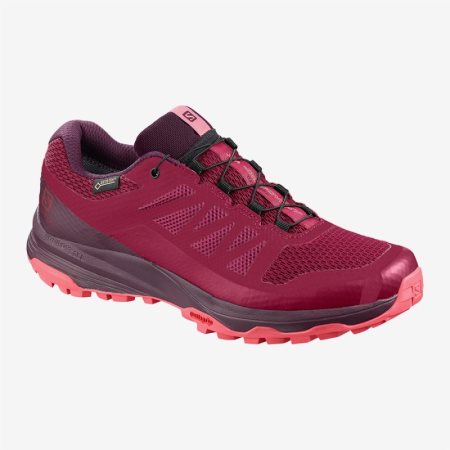 Salomon XA DISCOVERY GTX W Womens Trail Running Shoes Red | Salomon South Africa